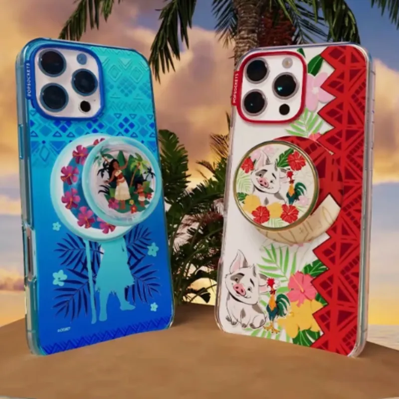 PopSockets x Disney Phone Stands Magnetic Expandable Air Cushion, Moana Piglet-2