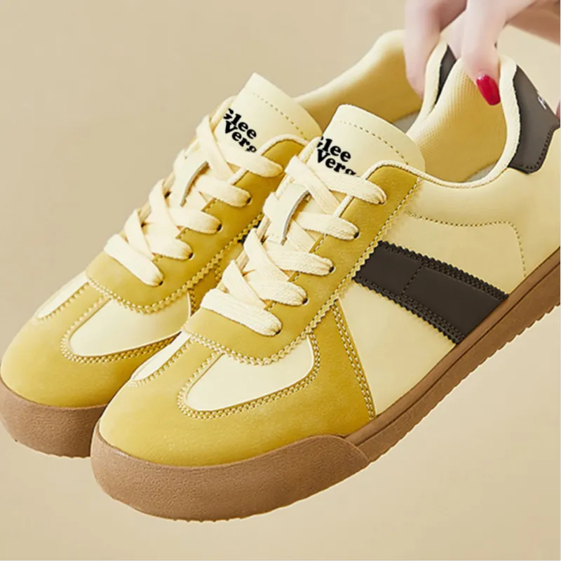GLEE VERGE Slip Resistant Low Top Skateboard Shoes Women's-3