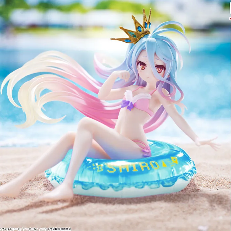 TAITO Improved Version No Game No Life Aqua Float Girls White Bonus Gifts-3