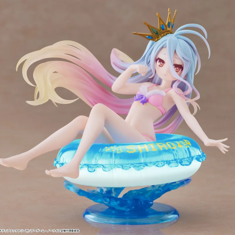 TAITO Improved Version No Game No Life Aqua Float Girls White Bonus Gifts-2