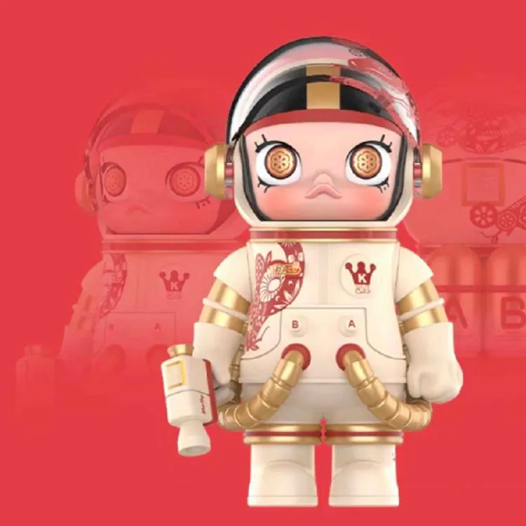 POP MART MOLLY Space Molly Collection Hang Tag Box 100%-3