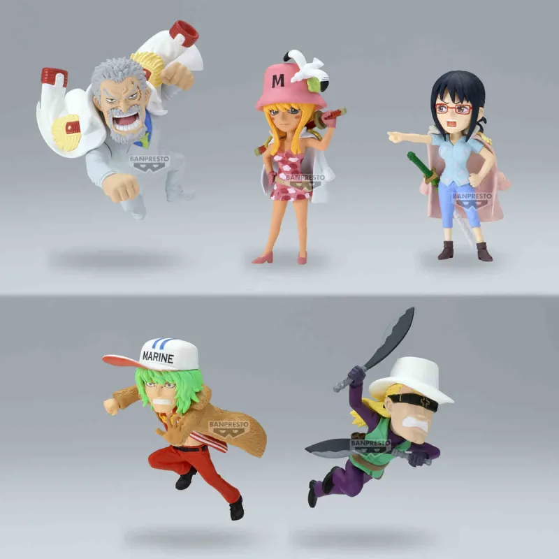 BANPRESTO One Piece Characters WCF Hive Island 2 Cap Beulmeber Tashigi Bonus Gifts-1