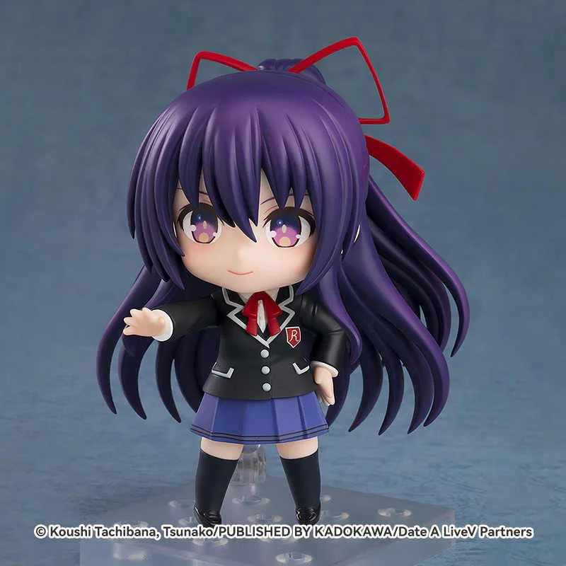 GSC Date A Live, Clay Figure, Tohka Yatogami, Uniform Ver. Merch, Without Bonus Edition Chibi Figures-1