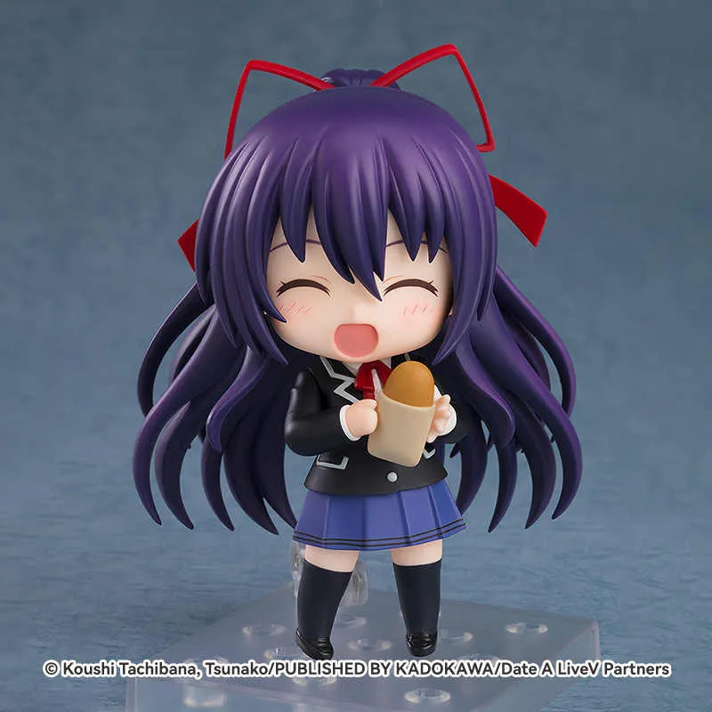 GSC Date A Live, Clay Figure, Tohka Yatogami, Uniform Ver. Merch, Without Bonus Edition Chibi Figures-3
