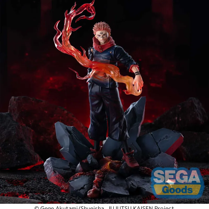 SEGA Jujutsu Kaisen Characters Luminasta Collection Sukuna '■' 'Open' Bonus Gifts-1