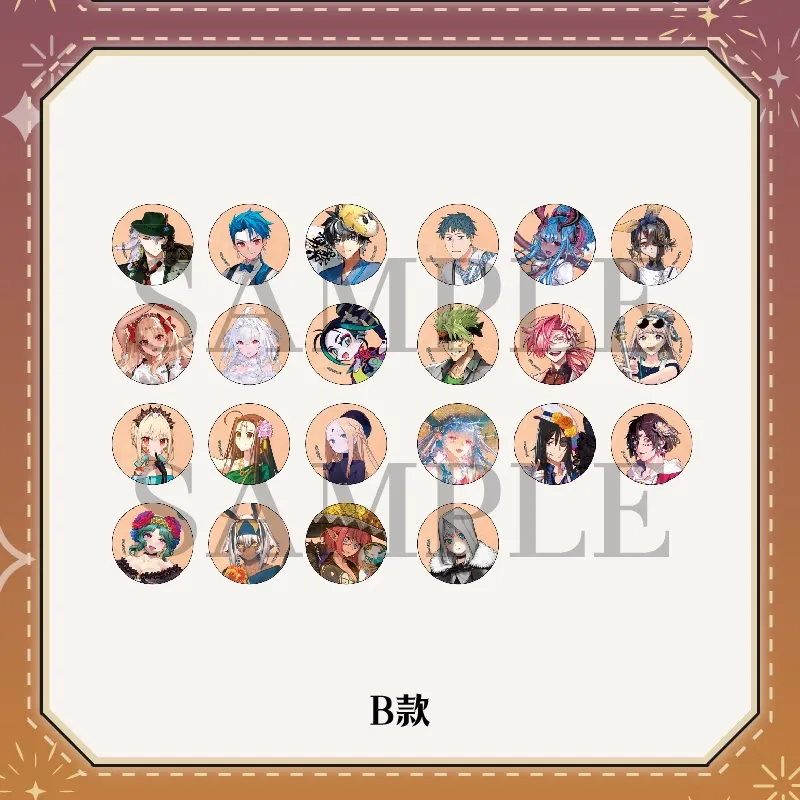 Aniple Fate/Grand Order Japan Server 8th Anniversary Unit Summoning Badges-3
