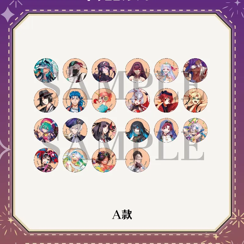Aniple Fate/Grand Order Japan Server 8th Anniversary Unit Summoning Badges-1