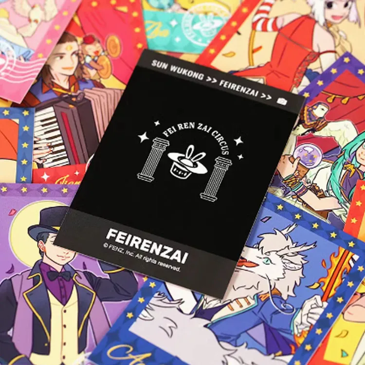 Inhuman Great Performance Begins Polaroid Mini Card Anime Original Character Photo Cards-3