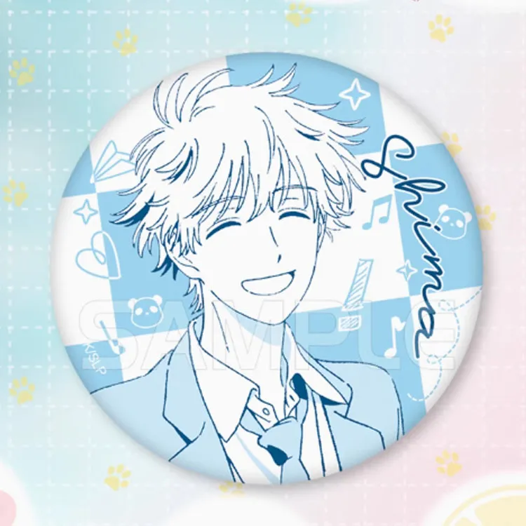 Xhdm Skip And Loafer Yumemi Iwao Sosuke Shima Merch School Uniform Collection Badges-1