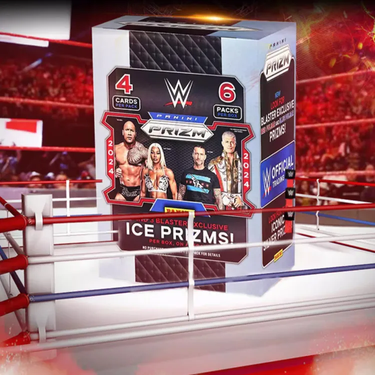 PANINI 2024 Prizm WWE Blaster Fighting Collectible Card Grenade Edition Sports Cards 24 Pcs-3