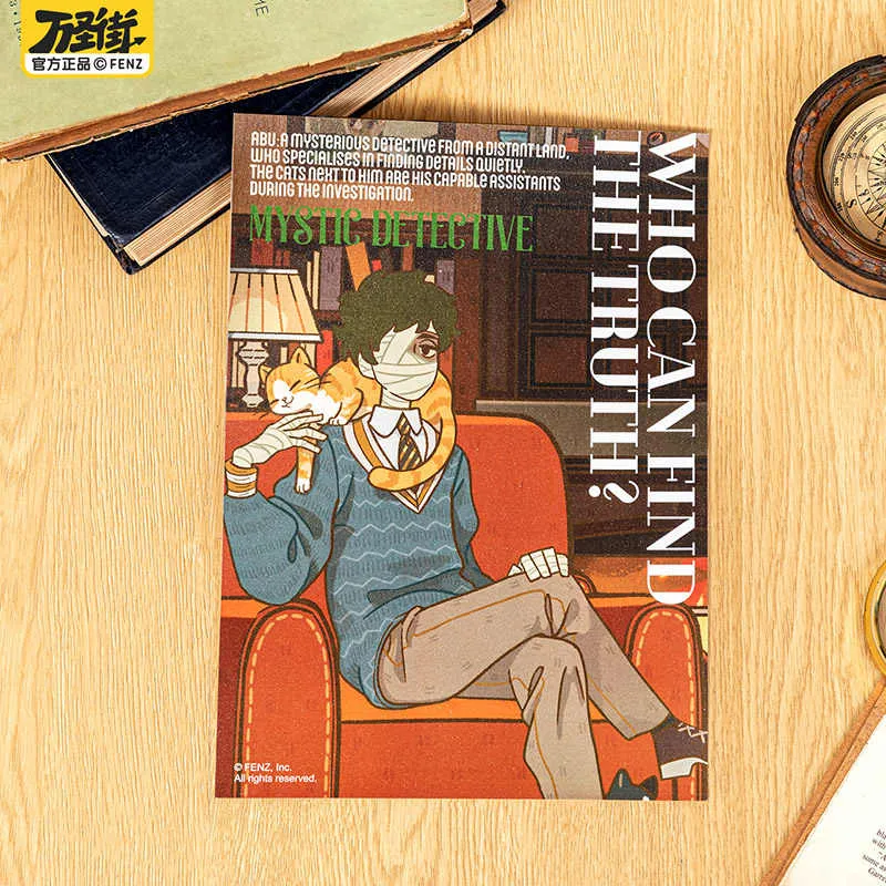 1031 WANSHENGJIE Mysterious Detective Collection Anime / Games Posters-3