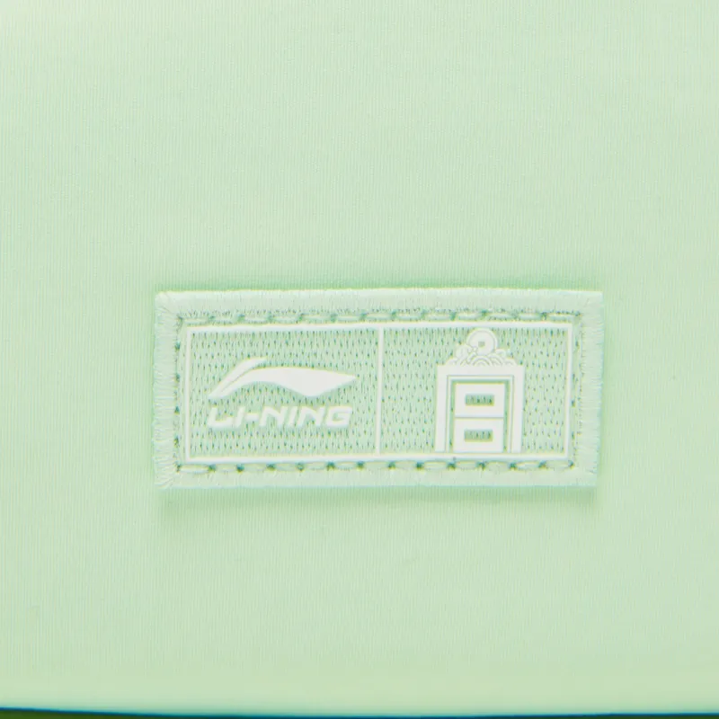 LINING Chinese Culture Series Crossbody Bags Water Wave Green-9