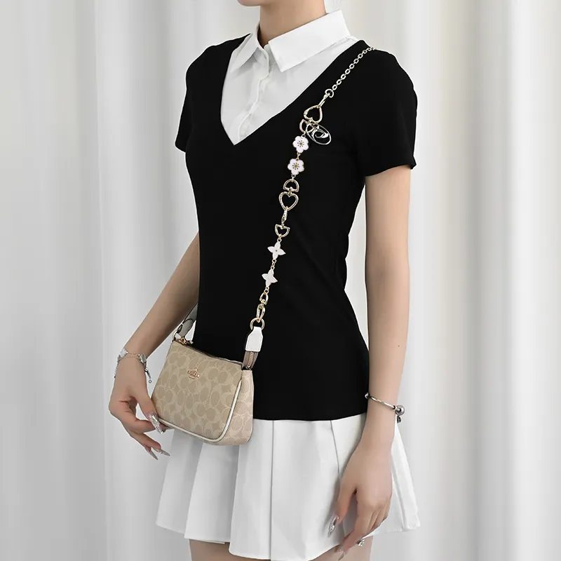 Lan Bao Fan Alloy Bag Accessory Sand-8
