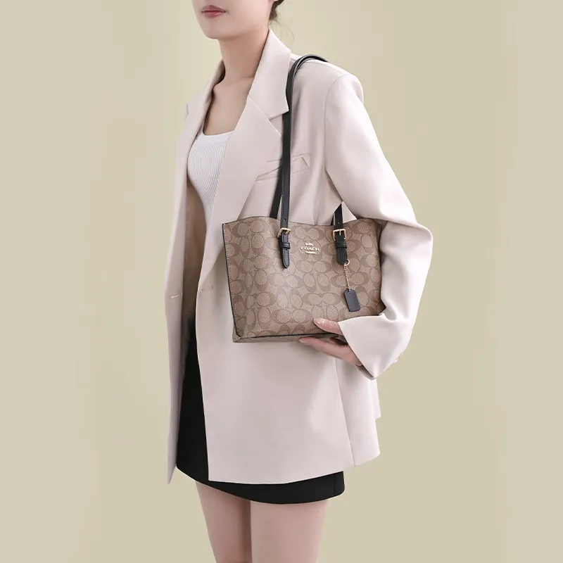 Lan Bao Fan Microfiber Polyurethane Bag Strap Women's Khaki-4