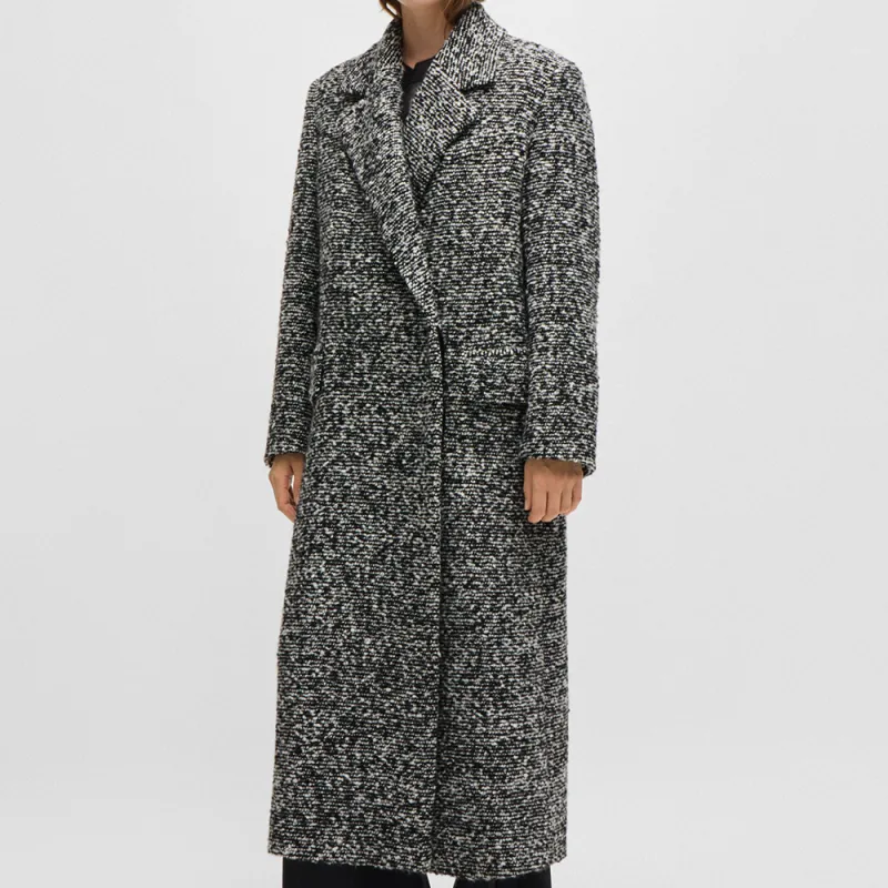 HUGO BOSS Coats Women's Black Gray Color-1