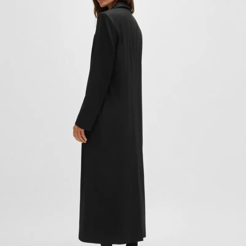 HUGO BOSS FW24 Coats Women's Black-1