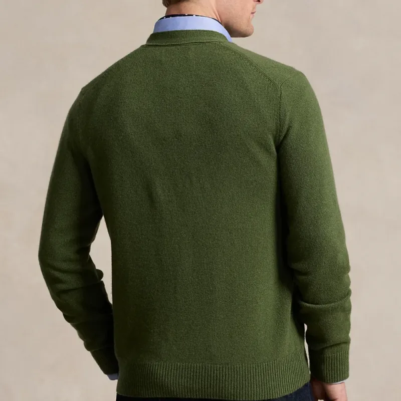 Polo Ralph Lauren FW24 Knitwear Men's Olive Green-1