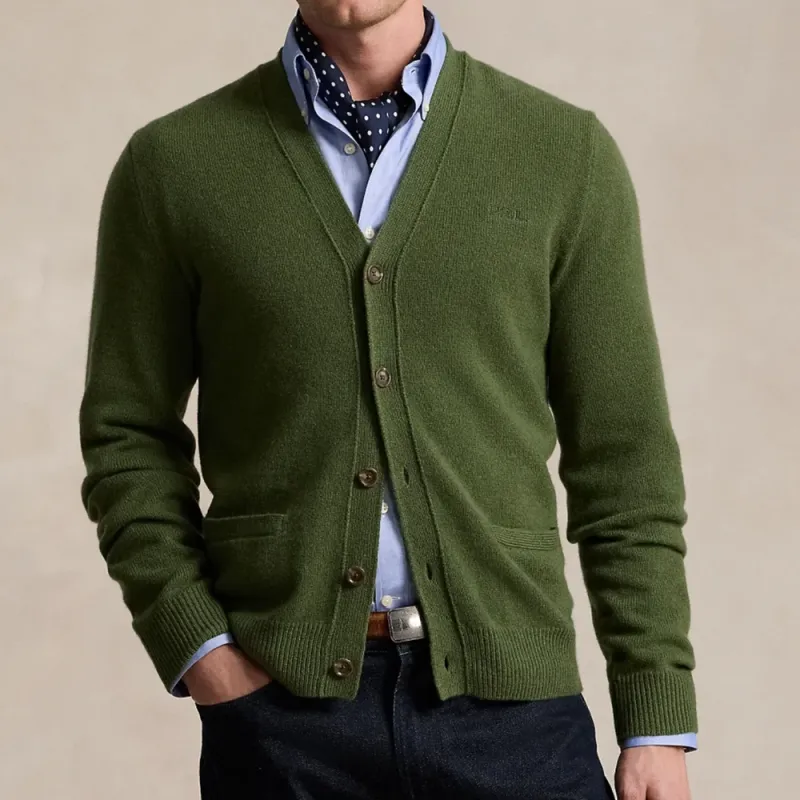 Polo Ralph Lauren FW24 Knitwear Men's Olive Green-3