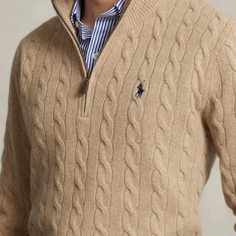 Polo Ralph Lauren LSCABLEHZPP LONG SLEEVE PULLOVER-3