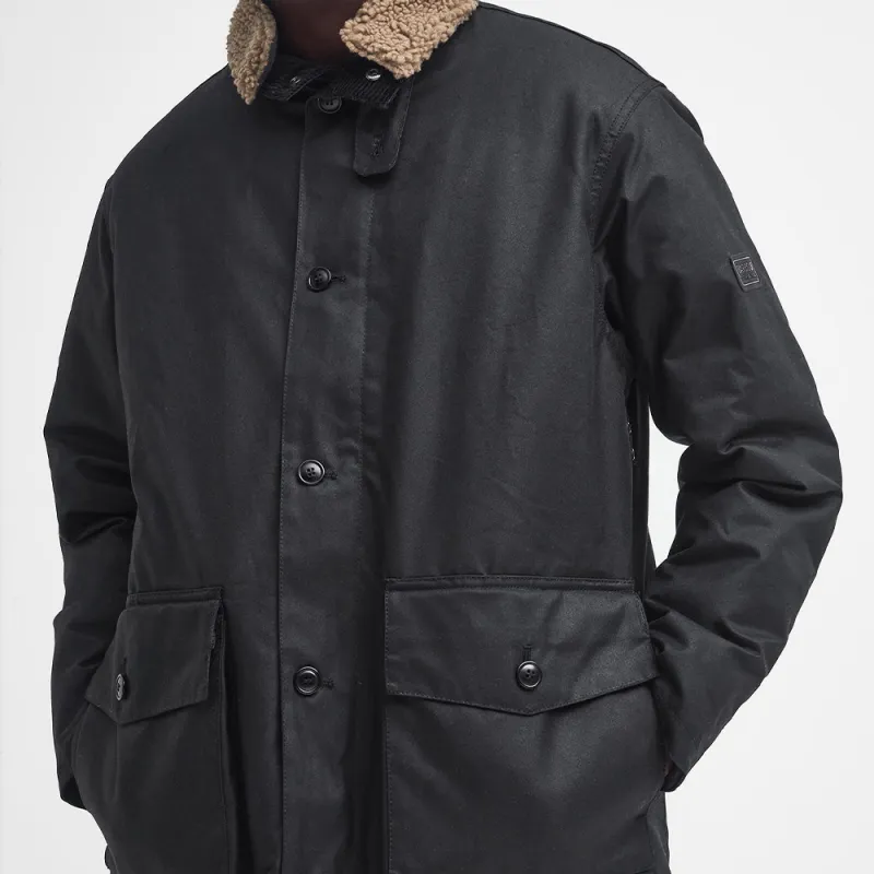 BARBOUR FW24 Winkirk Jackets Coats Men's Black-4