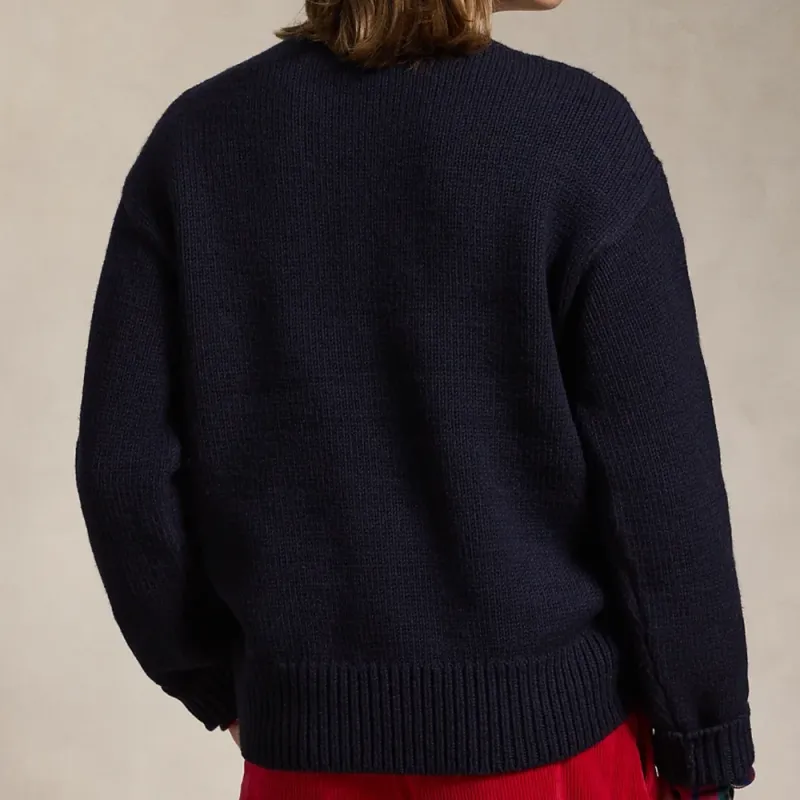 Polo Ralph Lauren FW24 Knitwear Men's Dark Blue-3