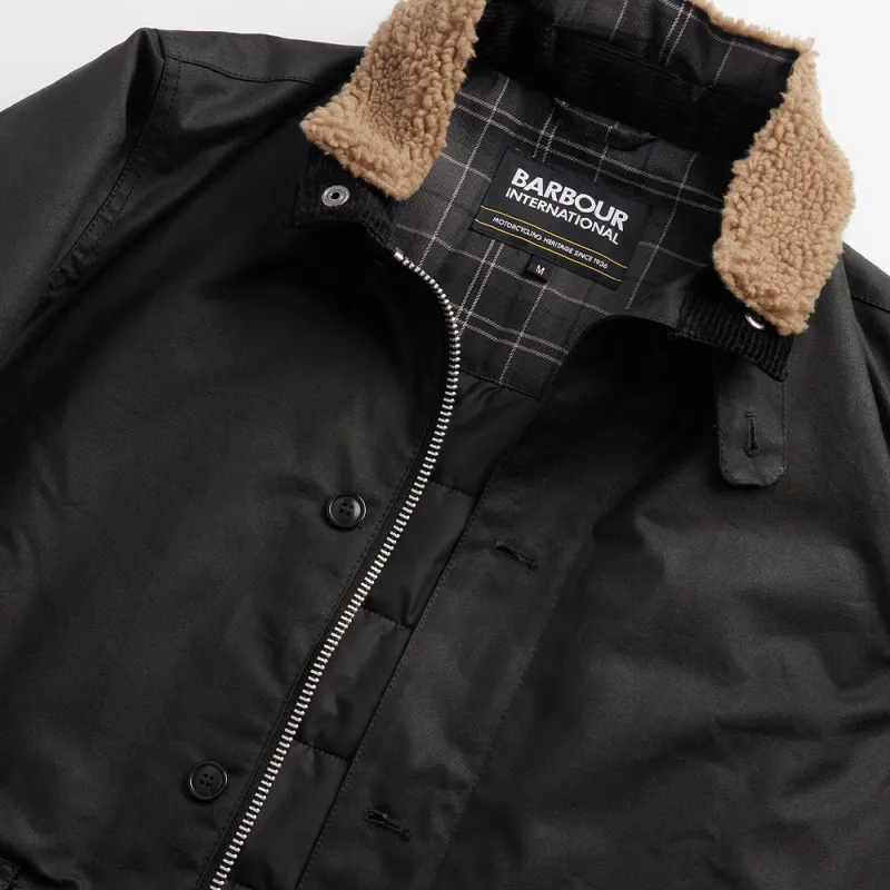 BARBOUR FW24 Winkirk Jackets Coats Men's Black-6