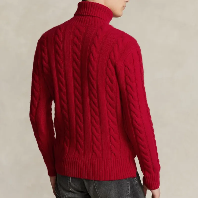 Polo Ralph Lauren Cable-knit Roll-neck Jumper-2