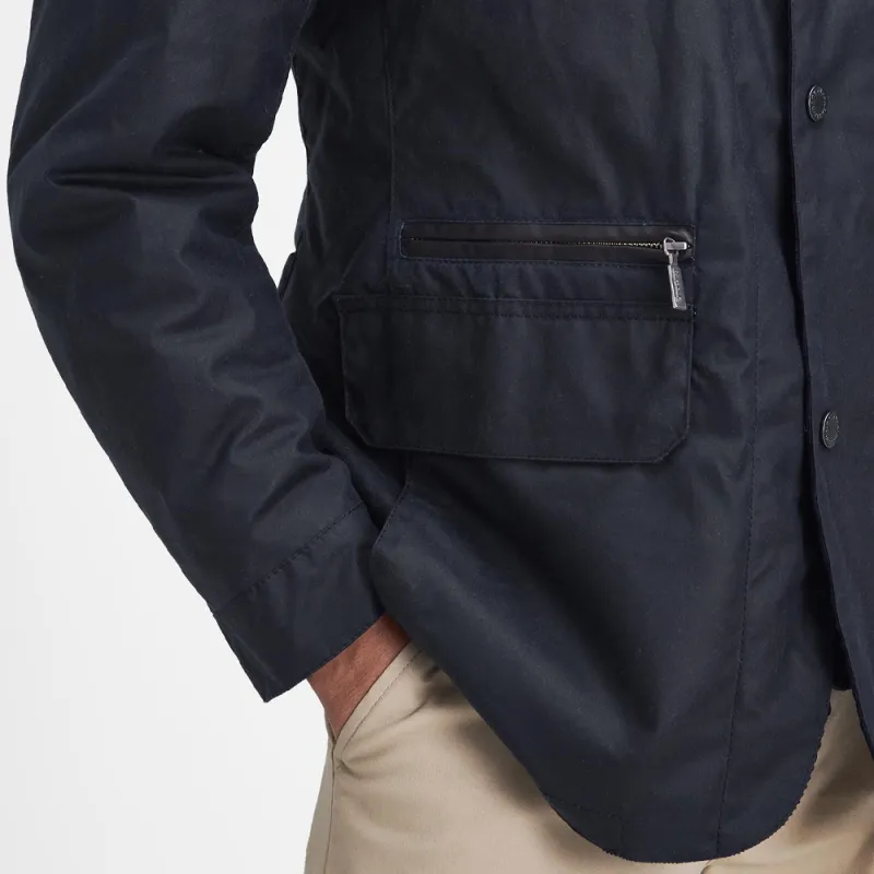 BARBOUR Craster Layered Zip Up Jacket-6