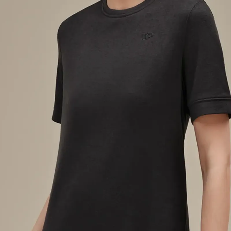 UGG Kline Logo Embroidered Knitted Top-1
