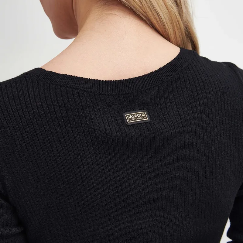 BARBOUR FW24 Long-Sleeved Dresses Women's Black-5