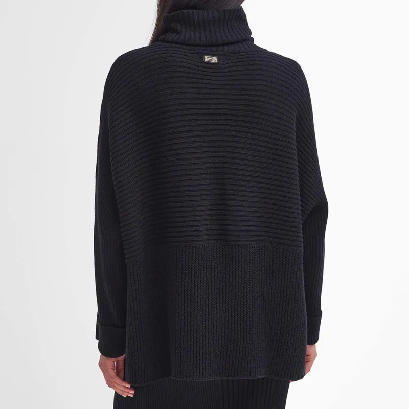 BARBOUR FW24 B.Intl Hailey Long-Sleeved Dresses Women's Black-2