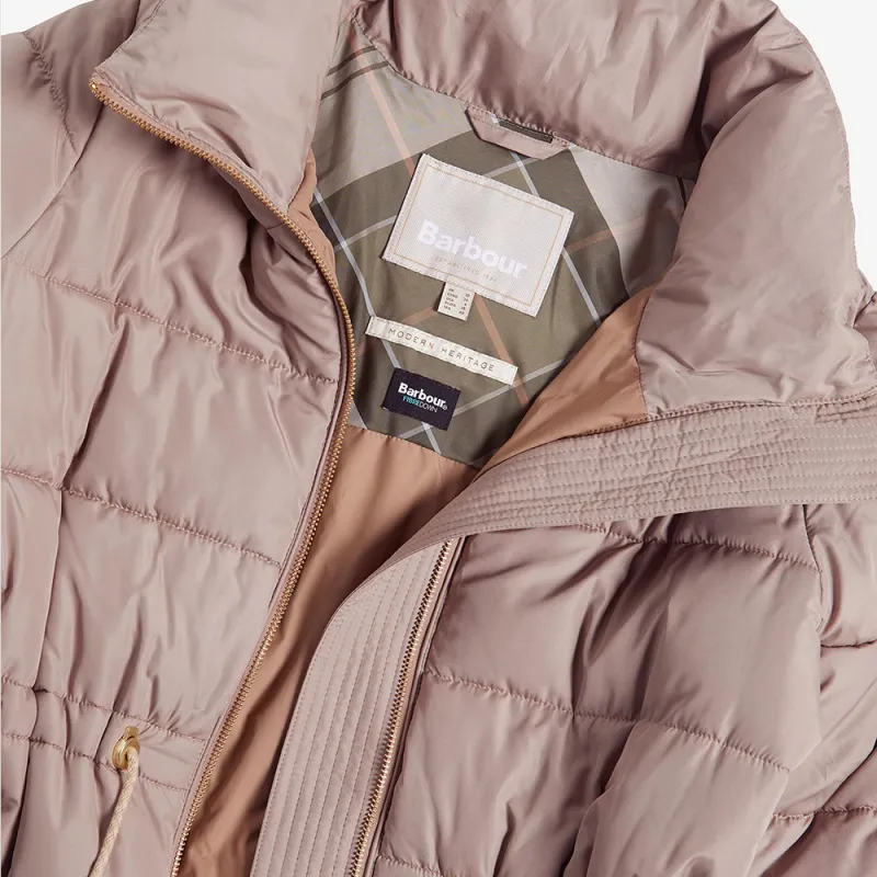 BARBOUR FW24 Barbour Manning Puffer Jacket Women's Beige-6
