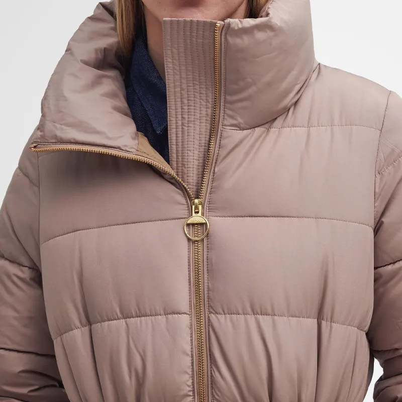BARBOUR FW24 Barbour Manning Puffer Jacket Women's Beige-5
