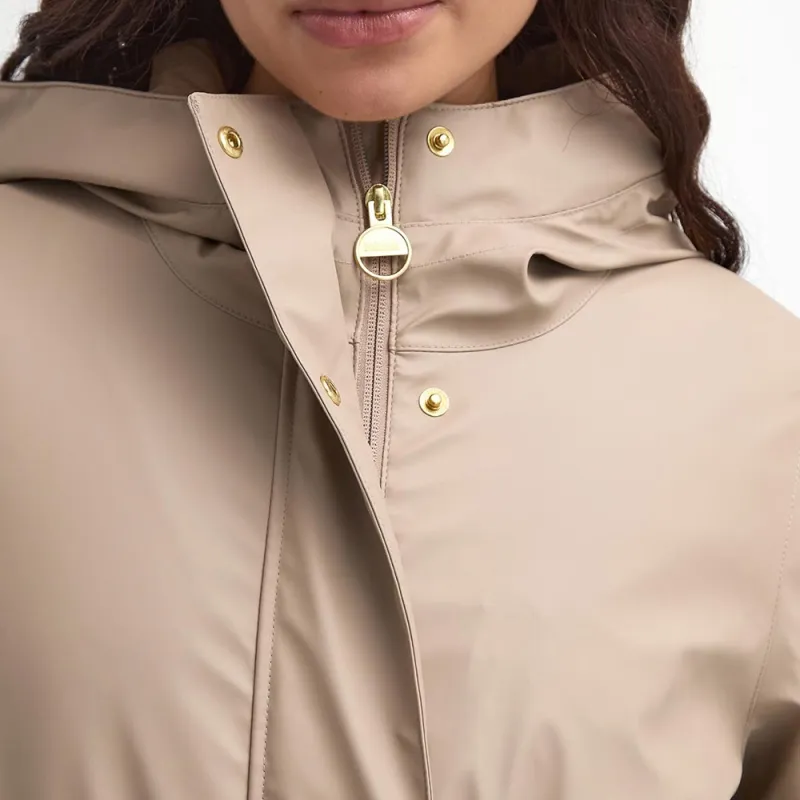 BARBOUR FW24 Showerproof Puffer Jacket Women's Beige-7