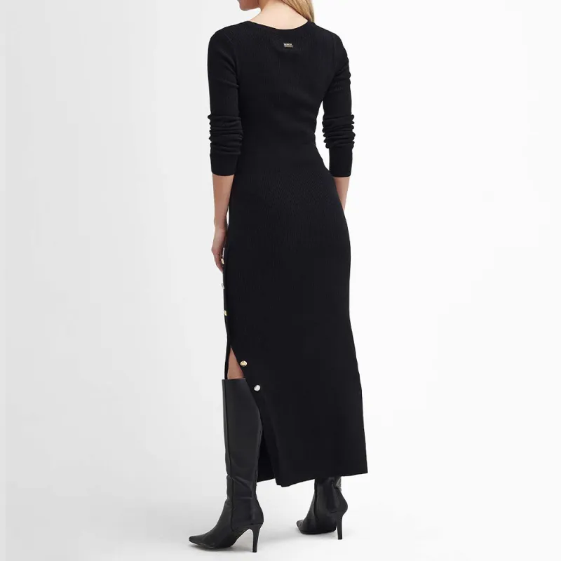 BARBOUR FW24 Long-Sleeved Dresses Women's Black-2