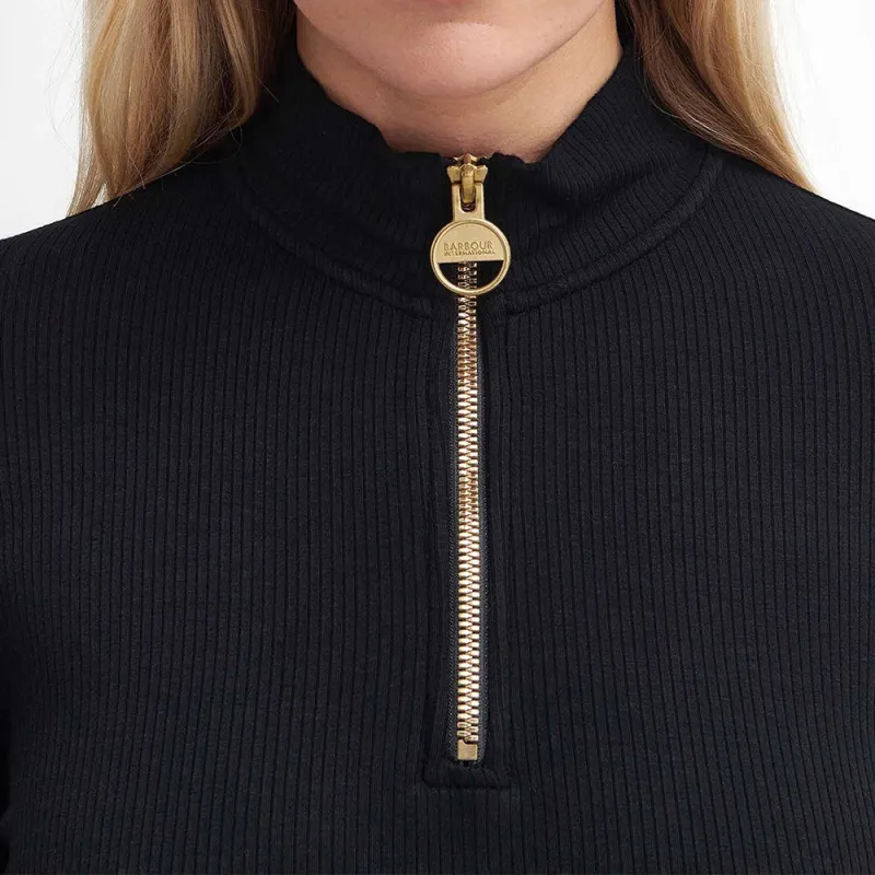 BARBOUR FW24 B.Intl Hailey Long-Sleeved Dresses Women's Black-5