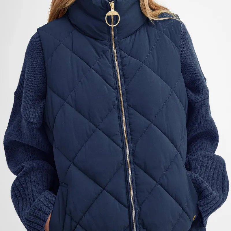 BARBOUR FW24 Puffer Jacket Women's Navy-4