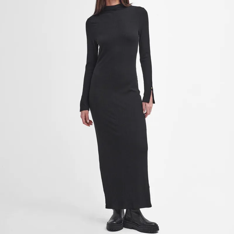 BARBOUR FW24 Long-Sleeved Dresses Women's Black-1