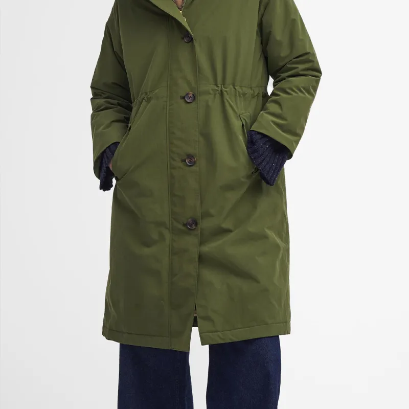 BARBOUR FW24 Puffer Jacket Women's Green-1