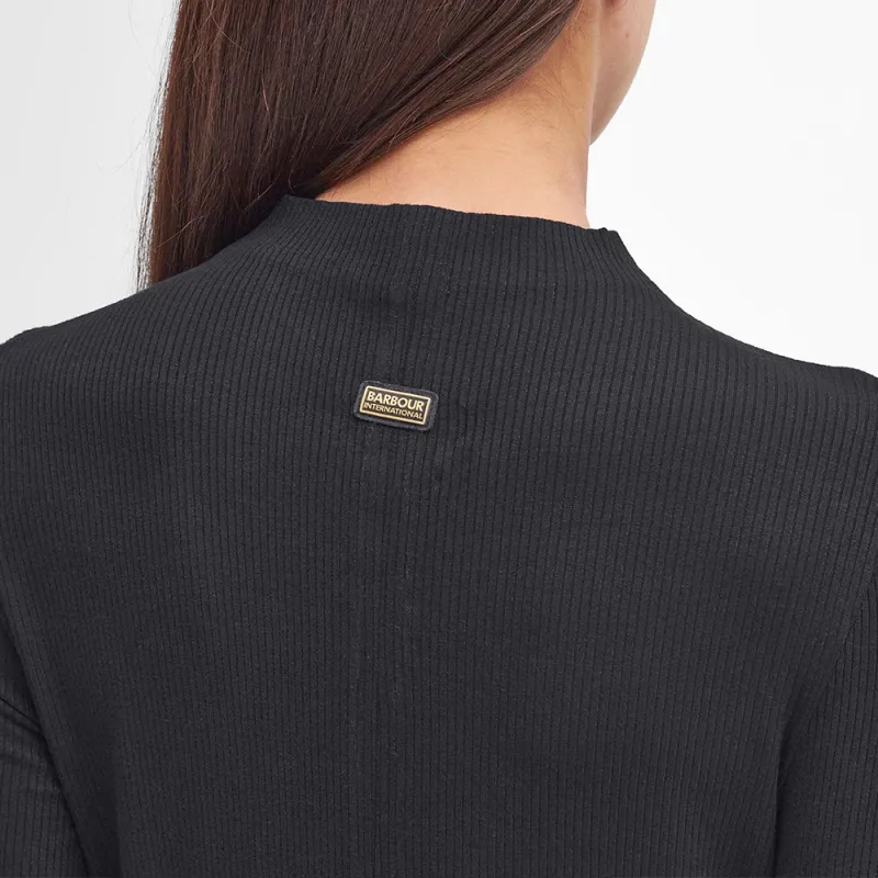 BARBOUR FW24 Long-Sleeved Dresses Women's Black-5
