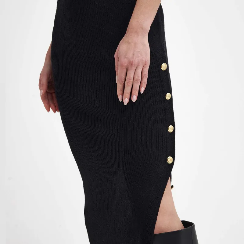 BARBOUR FW24 Long-Sleeved Dresses Women's Black-6