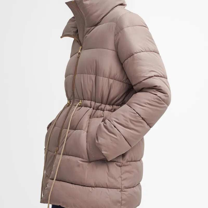 BARBOUR FW24 Barbour Manning Puffer Jacket Women's Beige-3