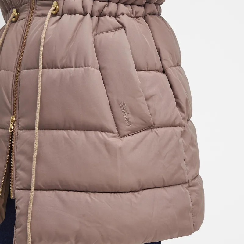 BARBOUR FW24 Barbour Manning Puffer Jacket Women's Beige-7