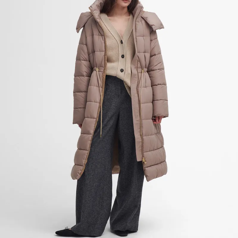 BARBOUR FW24 Puffer Jacket Women's Beige-1