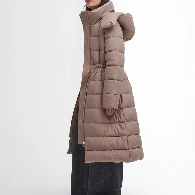 BARBOUR FW24 Puffer Jacket Women's Beige-3
