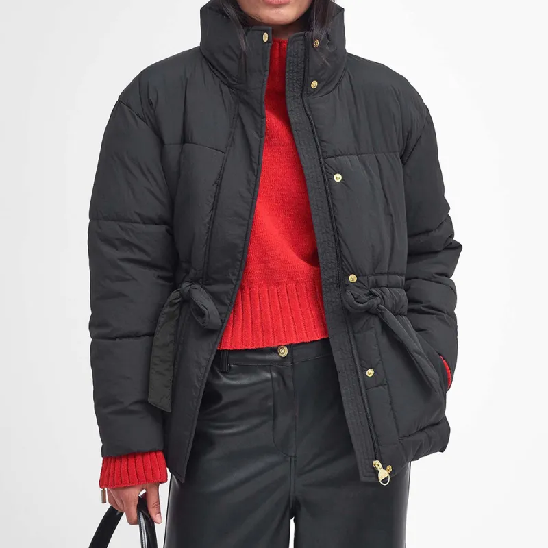 BARBOUR FW24 Puffer Jacket Women's Black-4