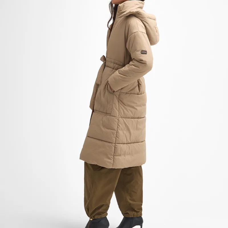 BARBOUR Puffer Jacket Women's Beige-3