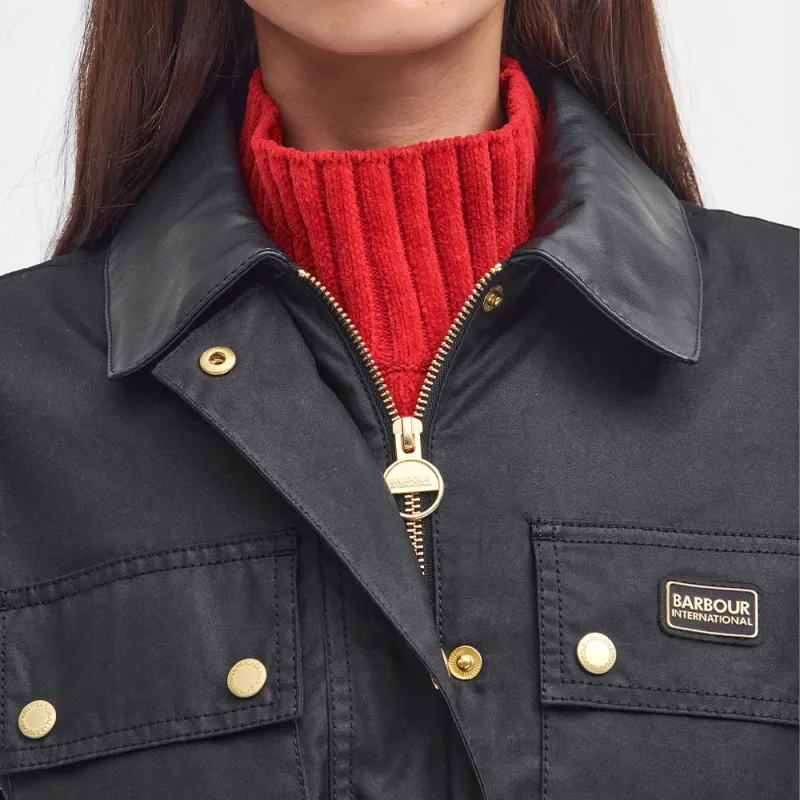 BARBOUR FW24 Puffer Jacket Women's Black-4