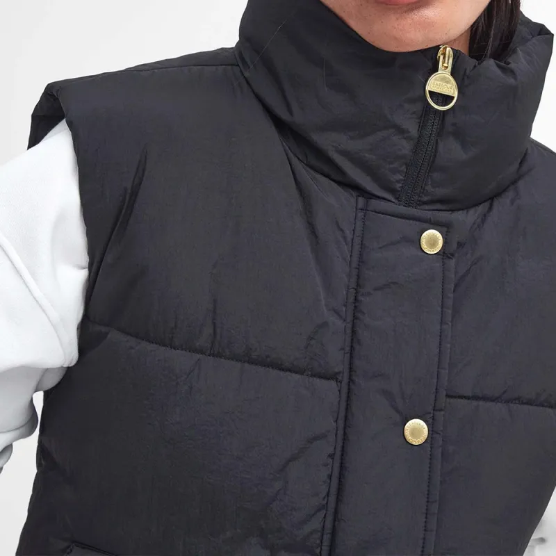 BARBOUR FW24 Puffer Jacket Women's Black-4