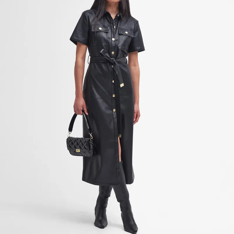 BARBOUR FW24 Short-Sleeved Dresses Women's Black-1